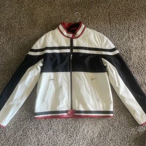 Never Worn M. Julian Motorcycle Leather Jacket